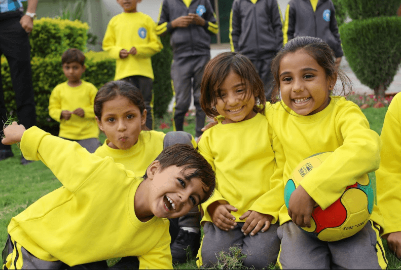 Students at bhalwal campus