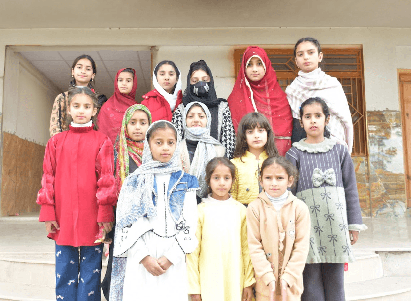 Students at Kashmir campus