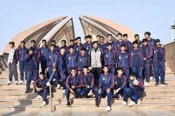 Students visit to Islamabad monument