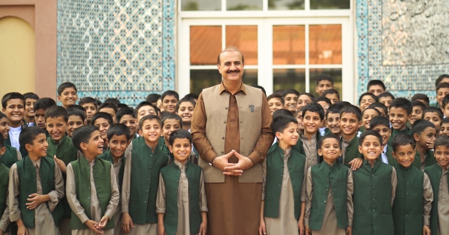 Special Friends Club members supporting orphaned children at Pakistan Sweet Home