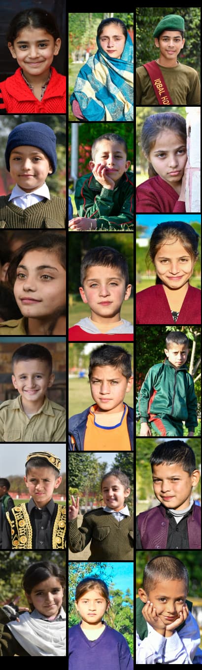 Orphaned children cared for at Pakistan Sweet Home