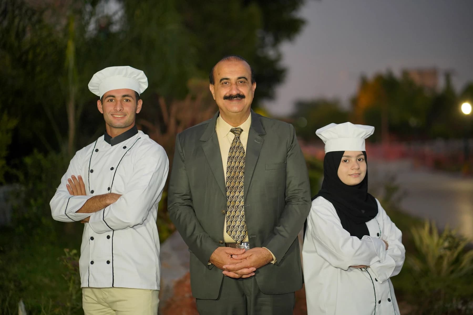 Youth training in culinary arts and hotel management at Crown Q Institute